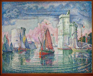 Porto de La Rochelle (pintura sobre tela)