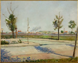 Route de Gennevilliers (pintura sobre tela)