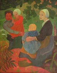 As jovens mães, 1891