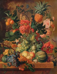 Frutas e flores, 1789, 1938