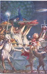 Dê-nos guardas gentis, céus! -Quais foram esses , ilustração de The Tempest, 1908