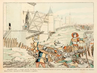 Ilustração extraída do livro "Jeanne d