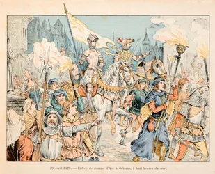 Ilustração extraída do livro "Jeanne d