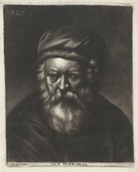 Retrato de Thomas Parr
Velho Parr: aeta 152 (título sobre o objecto)