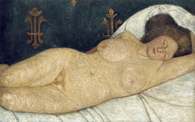 Nu feminino reclinado, 1905-06