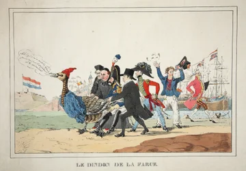 A Turquia do Recheio, pub. 1831 (gravura colorida à mão)