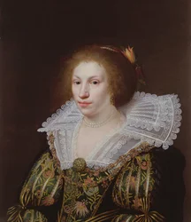 Retrato de uma jovem mulher