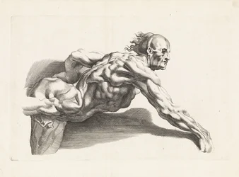 Estudo anatómico do homem inclinado para a frente
O livro de desenho de Peter Paul Rubens (título da série)