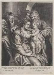 Sagrada Família com Santa Ana, ca. 1620-70., c. 1620-70.
