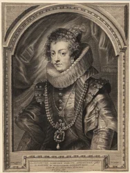 Retrato da rainha Isabel de Bourbon [Isabel de Borbón y Médicis]