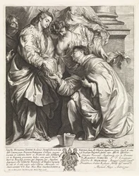 Visão de São Hermann Joseph (versão b)