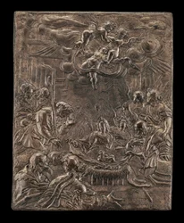 A Adoração dos Pastores, c. 15901600.