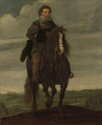 Príncipe Frederik Hendrik a Cavalo