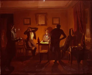 Os jogadores, 1852