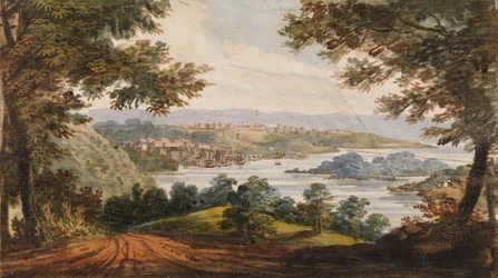 Washington e Georgetown da Alexandria Road, 1811-ca. 1813.