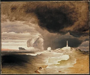 Farol na costa norueguesa