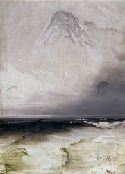 Mar e neblina