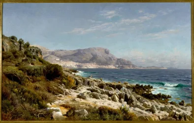 Costa perto de Monte Carlo