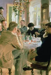 Hora de almoço, 1883