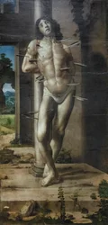 São Sebastião, c.1476-82 (óleo sobre painel)