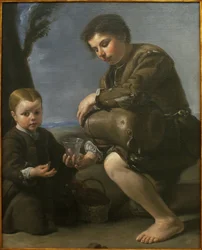 O vendedor de vinhos. Pintura de Pedro Nunez de Villavicencio (ca. 1640-ca. 1698), óleo sobre tela, cerca de 1685. Museu de Belas Artes de Sevilha, Espanha.