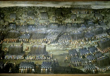 GUERRA DOS TRINTA ANOS: Batalha de Weissenberg (Batalha da Montanha Branca), 8 de novembro