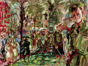 Ottawa, c.1943 (óleo sobre tela)