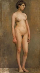 Modelo feminina nua