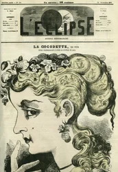 Cocodette, um estudo de frenologia do sistema Gall. Capa em "L