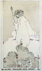 Ilustração para o poema Adonais, Elegy on Death of John Keats