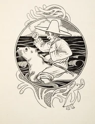 Uma colônia domada, de cem anecdotes dos animais, bar. 1924