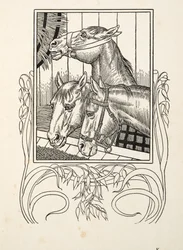 Ajudando o idoso, de cem anecdotes dos animais, bar. 1924