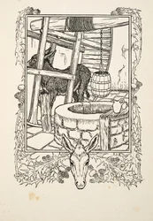Água do desenho, de cem anecdotes dos animais, bar. 1924
