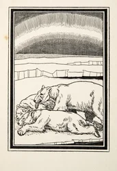 Afeição materna, de cem anecdotes dos animais, bar. 1924