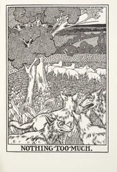 Nada de mais, de Fontaine Fables, pub. 1905 (gravura)