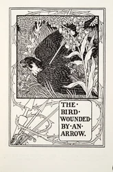 O Pássaro Ferido por uma Flecha, de Fontaine Fables, pub. 1905