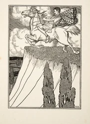 A morte de Antiochus vingou, de cem anecdotes dos animais, pub. 1924