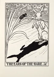 As Orelhas da Lebre, de Fontaine Fables, pub. 1905