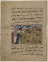 Jesus e Sam, de uma Majma "al-tawarikh, c.1425