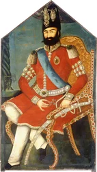 Retrato de Muhammad Shah, c. 1850