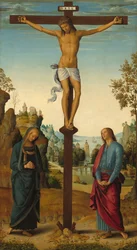 A Crucificação com a Virgem, São João, São Jerônimo e Santa Maria Madalena..., c. 14821485