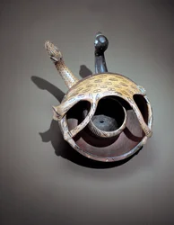 Tigela de serpente dupla (cerâmica)