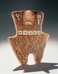 Figura de fertilidade, Tiahuanaco (argila pintada)