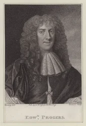 Edward Progers, Groom to the Bedchamber to King Charles II (gravura)
