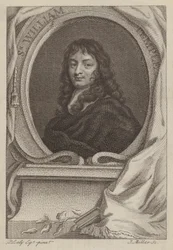 Sir William Temple, diplomata e escritor inglês (gravura)