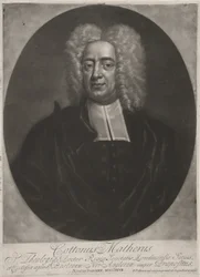 Cotton Mather, pub. 1728 (gravura)