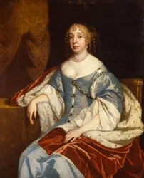 Retrato de Anne Lady Rivers (óleo sobre tela)
