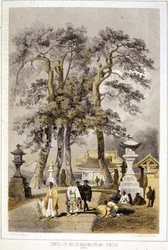 Temple of Hat-Chi-Man-Ya-Chu-Ro, Simoda, de 