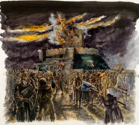 Torre de Clifford, 1190, c1990-2010.