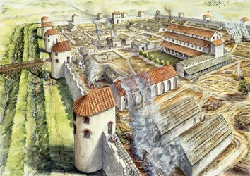 Castelo de Portchester, AD345, c1990-2010
